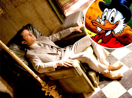 Joseph Gordon Levitt, Inception, Scrooge McDuck Joseph Gordon Levitt, Inception, Scrooge McDuck
